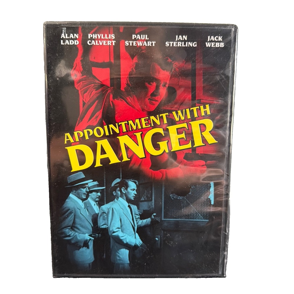 Appointment With Danger DVD Black & White 1951 Alan Ladd Film Noir New Sealed